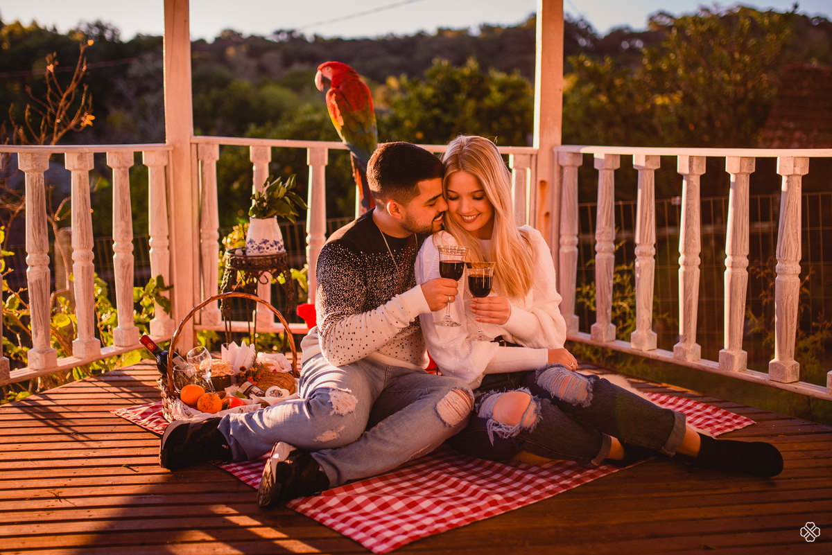 Sessão de Casal na fazenda Angelin