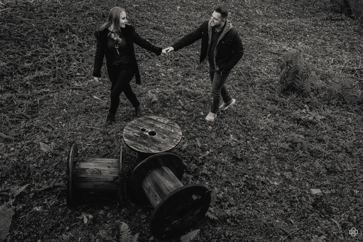 Ensaio de Casal no por do Sol