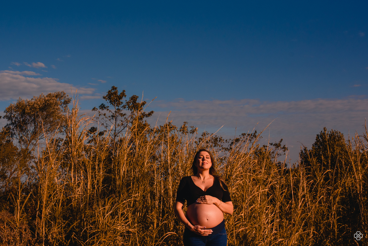 Ensaio de Gestante em Morro Reuter