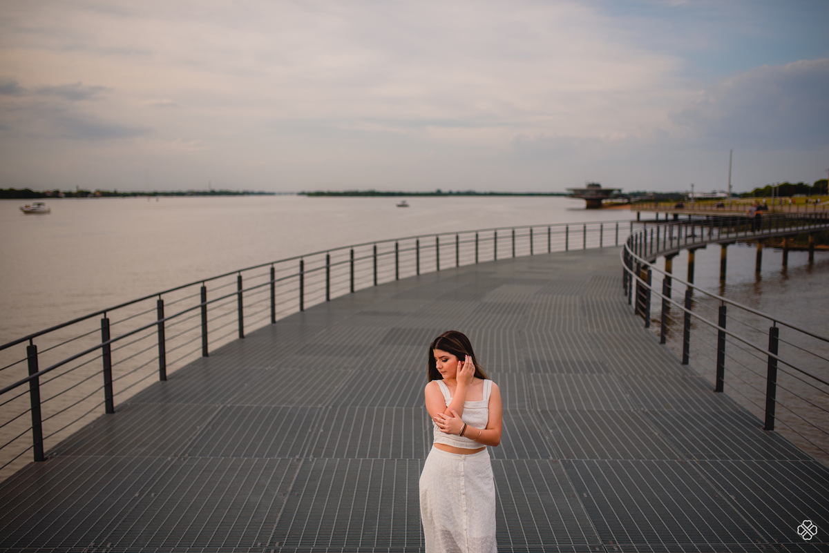 Ensaio de 15 anos na orla do Gasometro