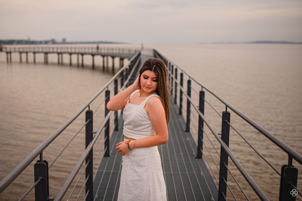 Ensaio de 15 anos na orla do Gasometro