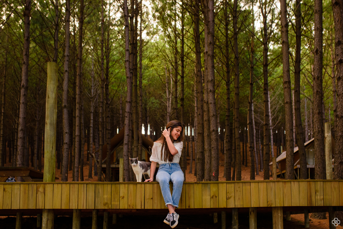 ensaio fotográfico no Tedesco ecopark