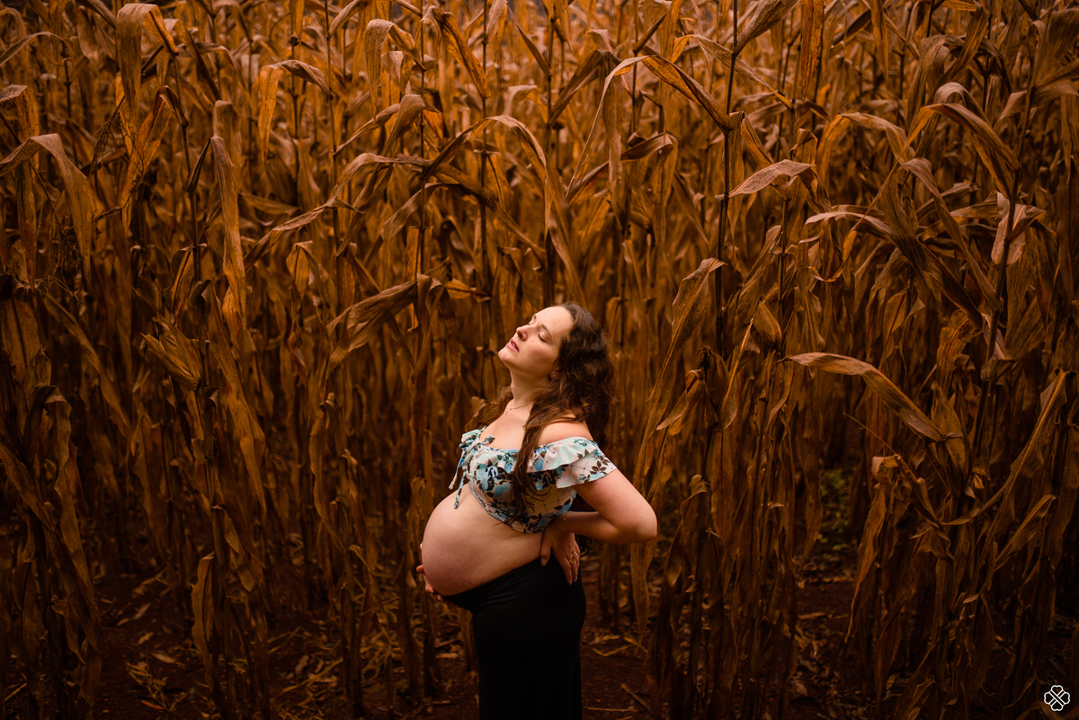 Ensaio de Gestante na Serra Gaúcha
