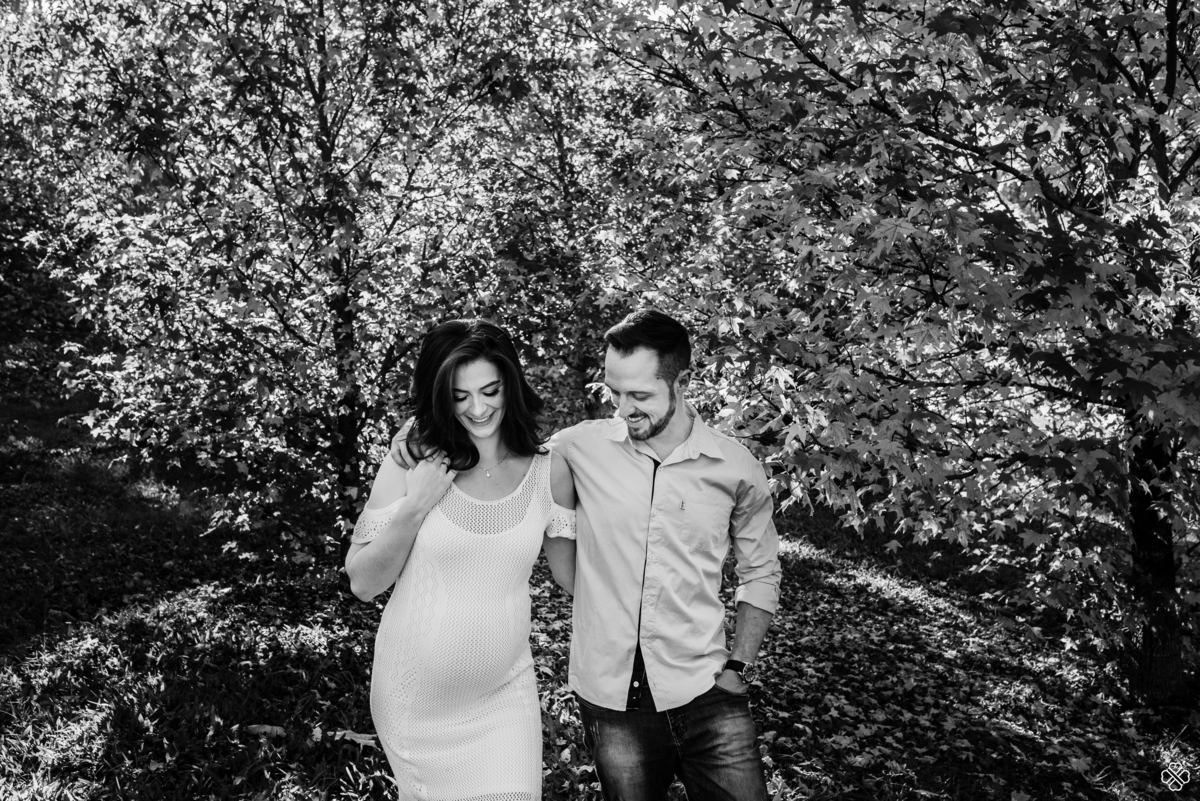 Ensaio de gestante na serra Gaúcha