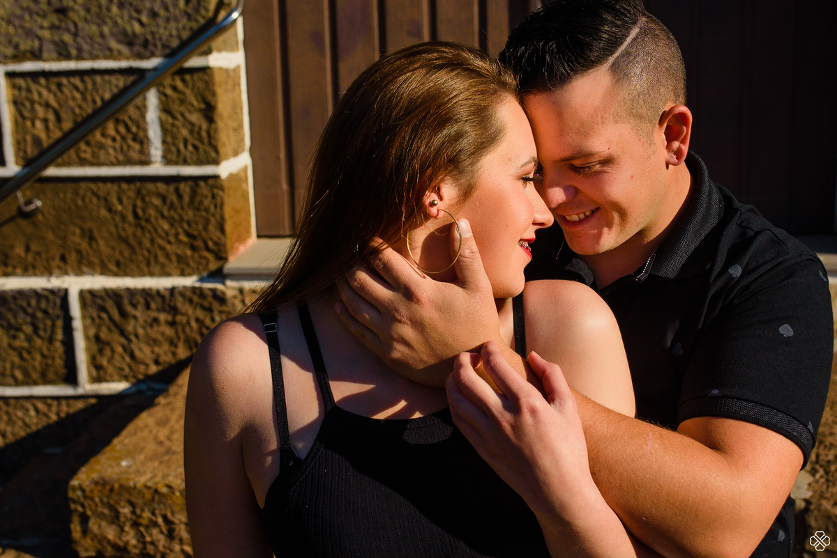Ensaio de casal na serra gaúcha