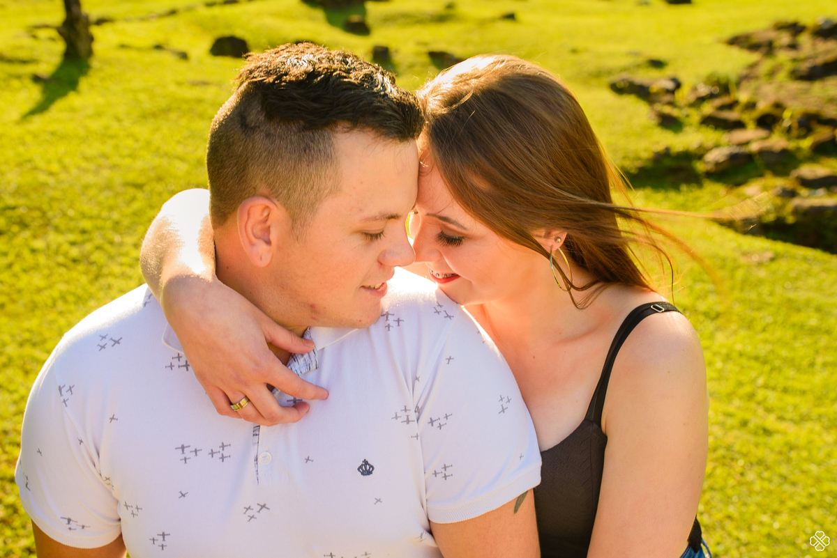 Ensaio de casal na serra gaúcha
