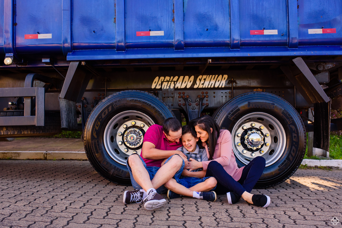 Ensaio de Família na serra Gaúcha