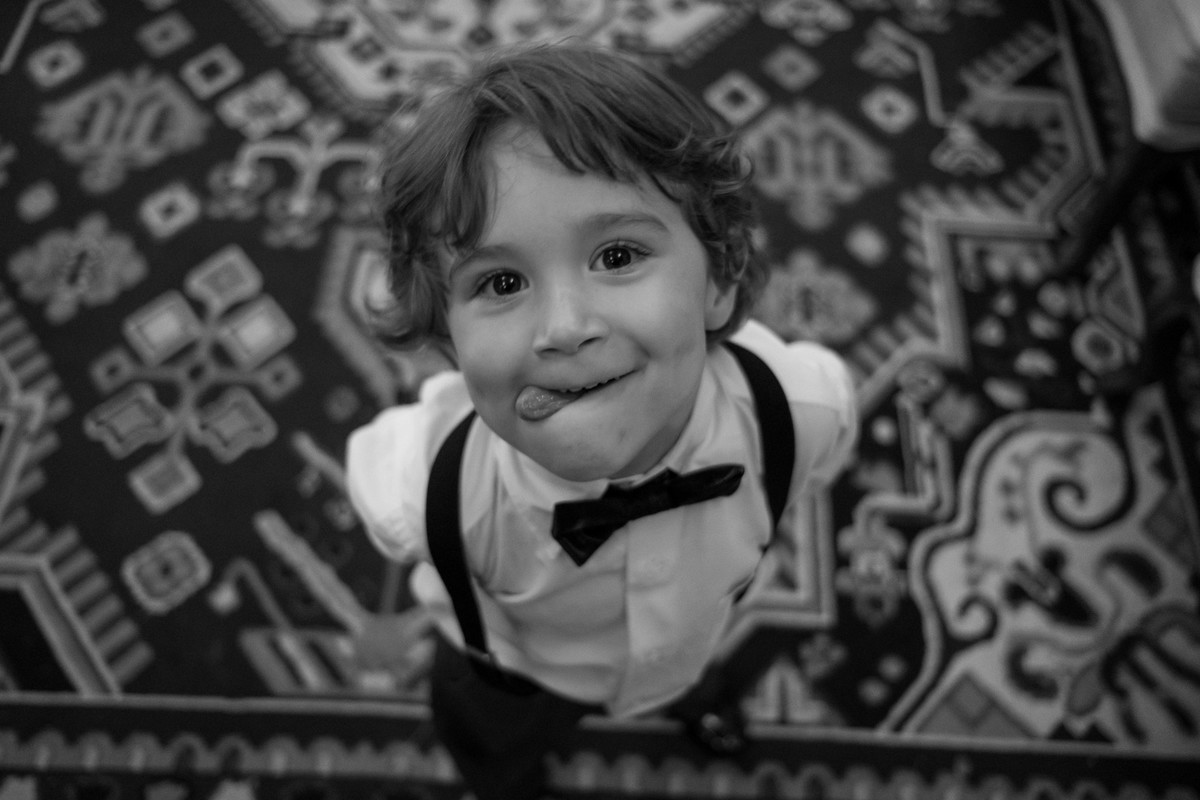 careta das crianças nos casamentos