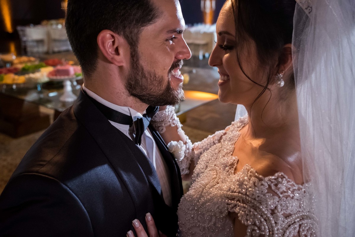 fotos na decoração da recepção