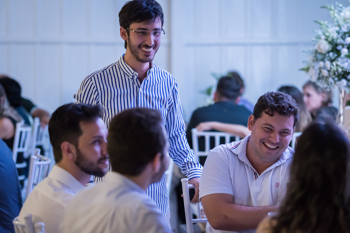 noivo super descontraido