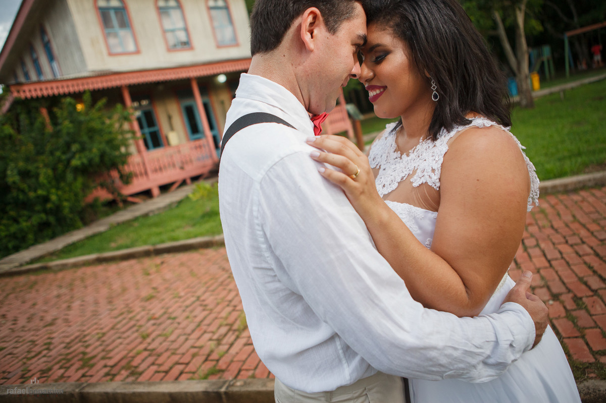 eles disseram o sim, e hoje se emocionam com uma paz e amor