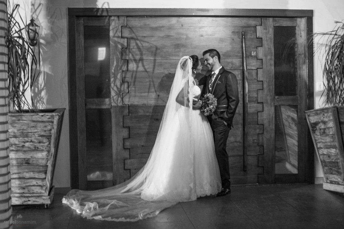 preto e branco de casamento