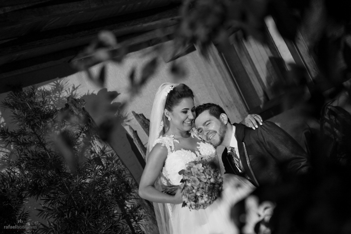 casamento em preto e branco no final do casamento