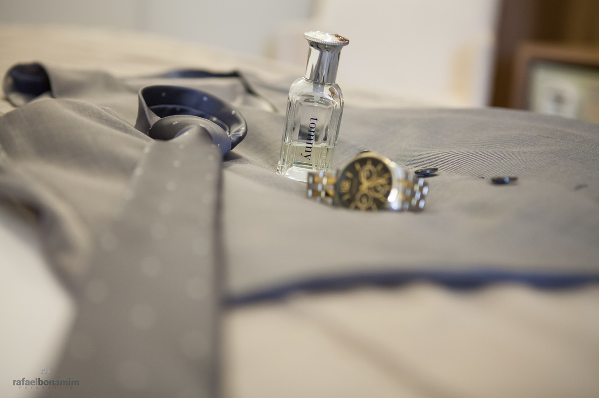 detalhes do making of do noivo Christiano