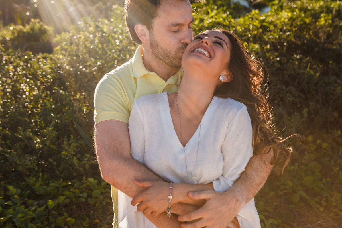 Um beijo bem carinhoso