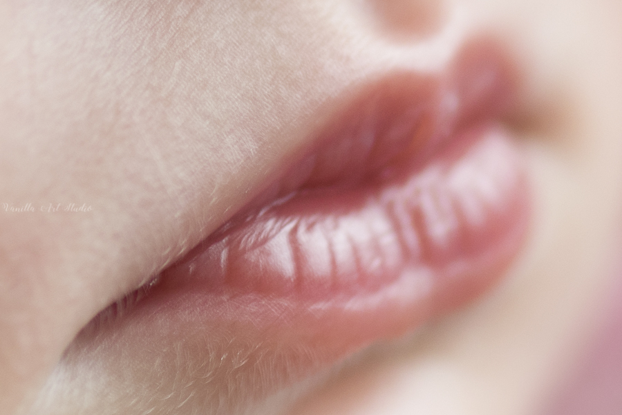 lips close up