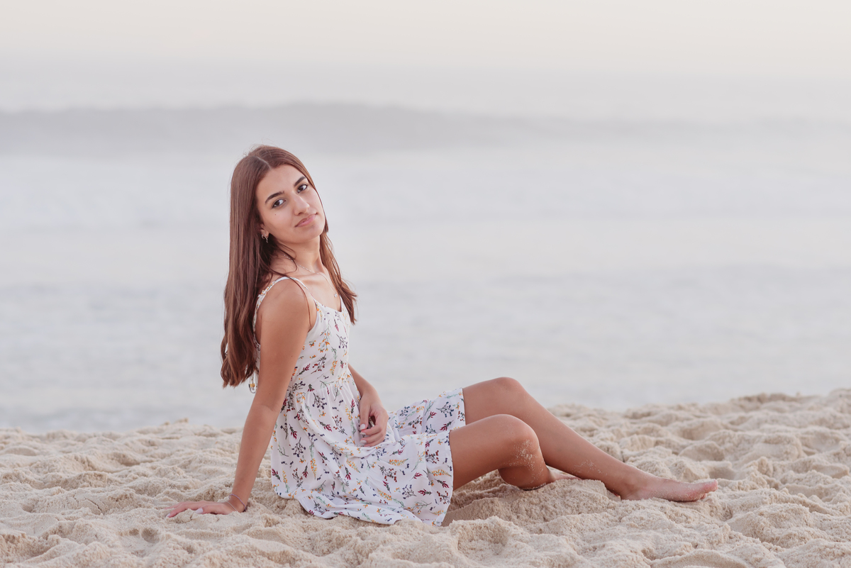 Ensaio 15 anos na praia Barra da Tijuca