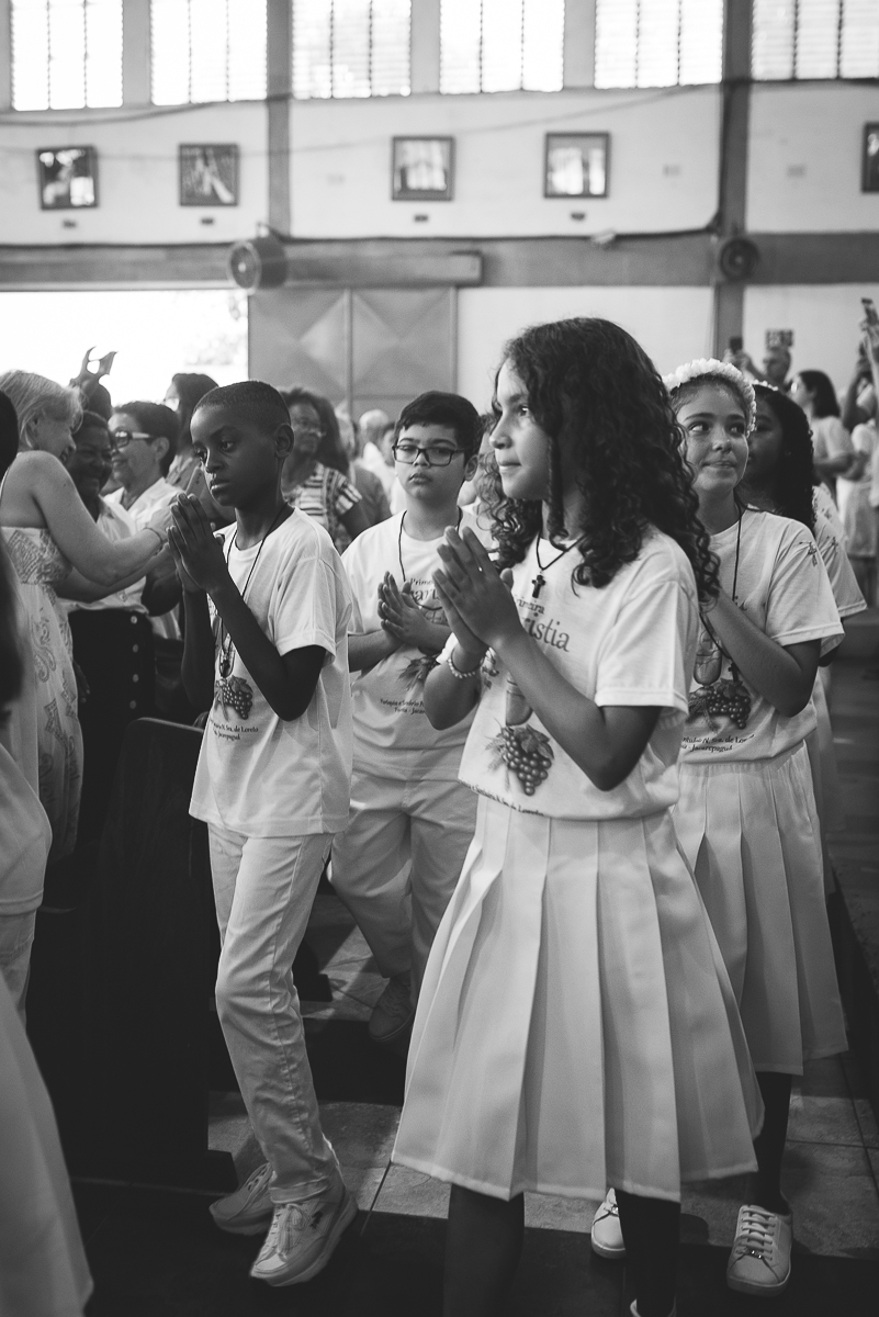 Primeira comunhao Nossa Senhora do Loreto Jacarepagua