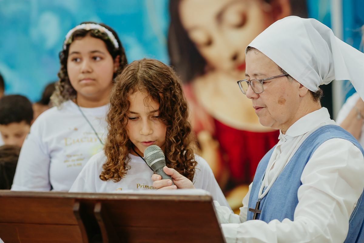 Primeira comunhao Nossa Senhora do Loreto Jacarepagua