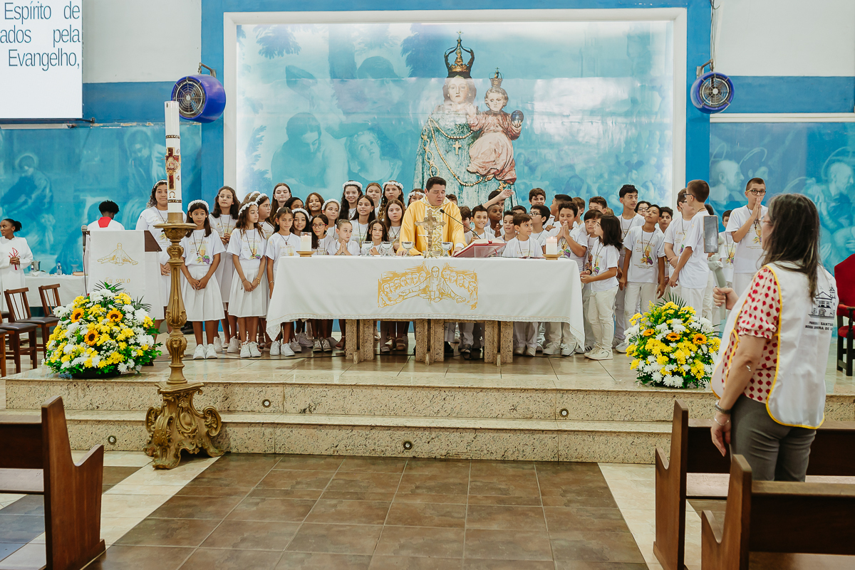 Primeira comunhao Nossa Senhora do Loreto Jacarepagua
