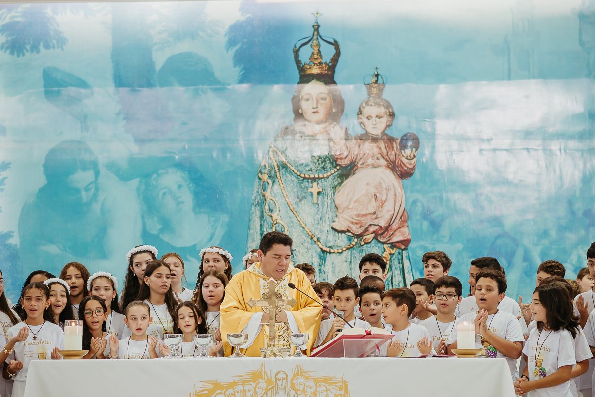 Primeira comunhao Nossa Senhora do Loreto Jacarepagua