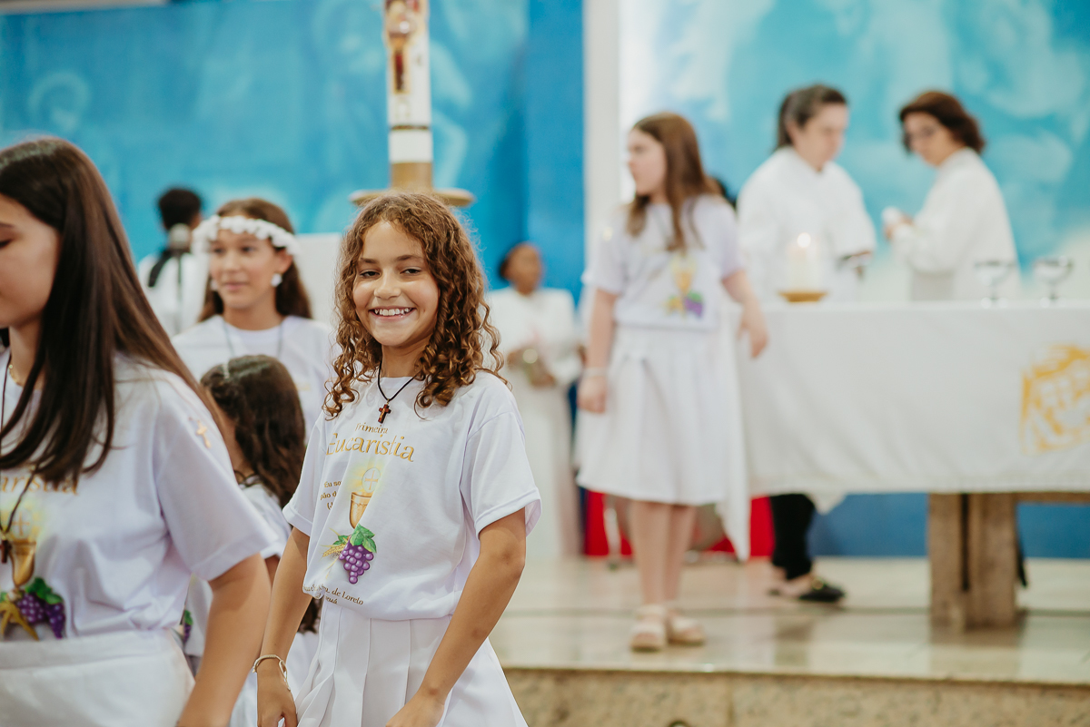 Primeira comunhao Nossa Senhora do Loreto Jacarepagua