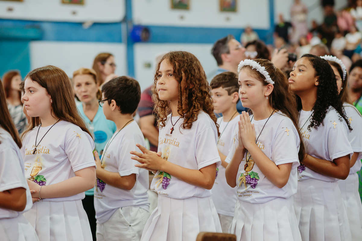 Primeira comunhao Nossa Senhora do Loreto Jacarepagua