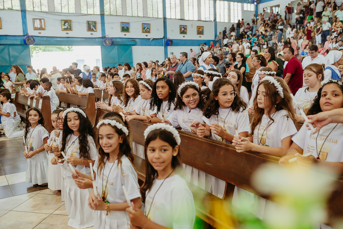 Primeira comunhao Nossa Senhora do Loreto Jacarepagua