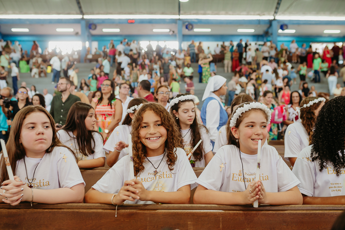 Primeira comunhao Nossa Senhora do Loreto Jacarepagua