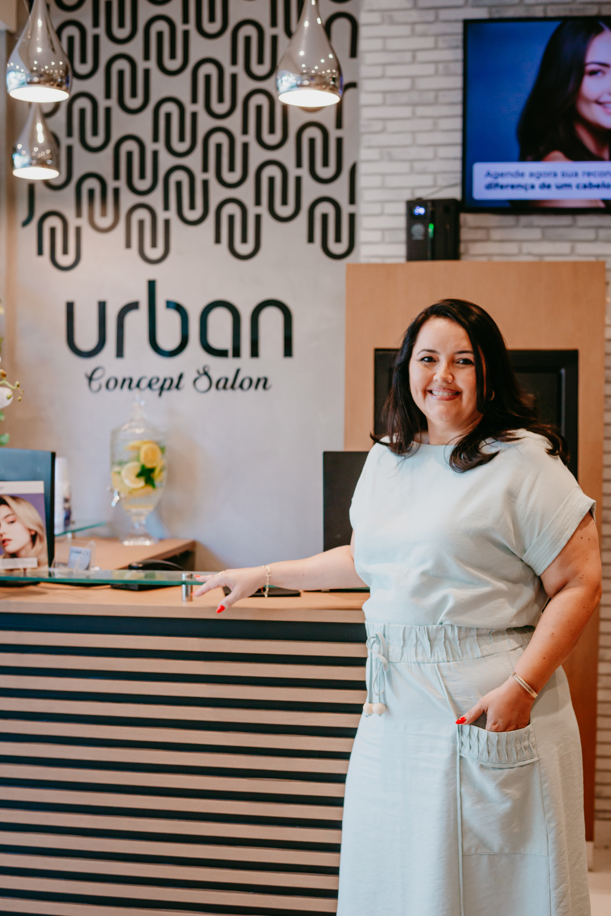 Fotografia de negócios Macaé Retrato corporativo Ensaio de Marca salão