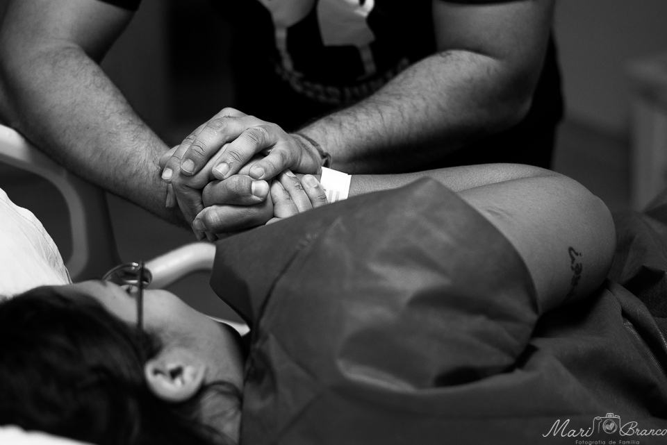 Fotografia de parto normal cesárea na maternidade hospital Paster e Perinatal