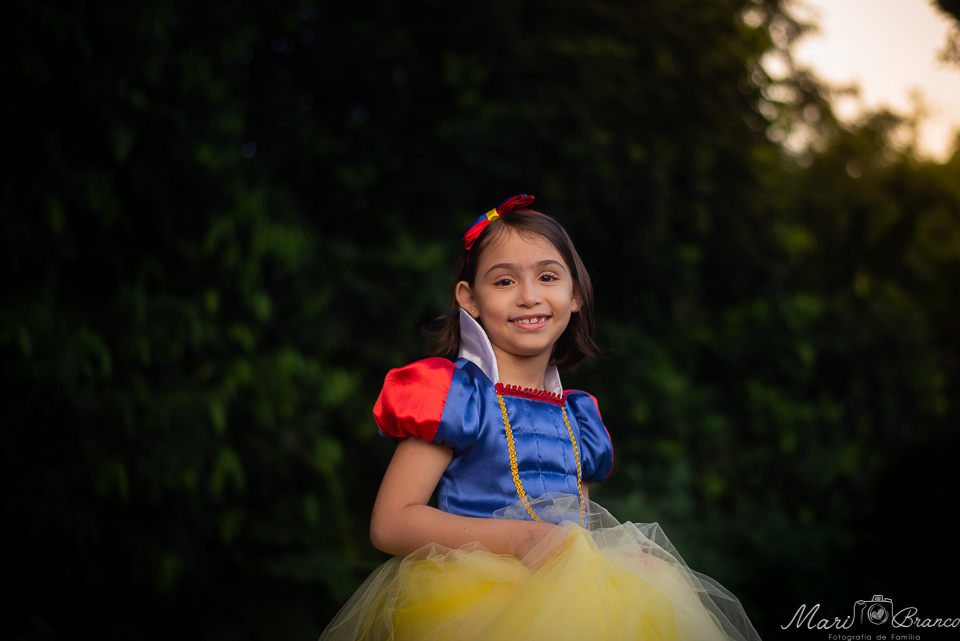 Ensaio Infantil Branca de Neve Rio de Janeiro