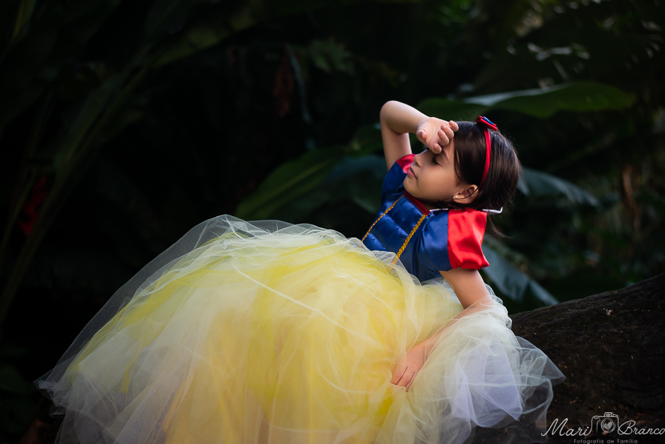 Ensaio Infantil Branca de Neve Rio de Janeiro