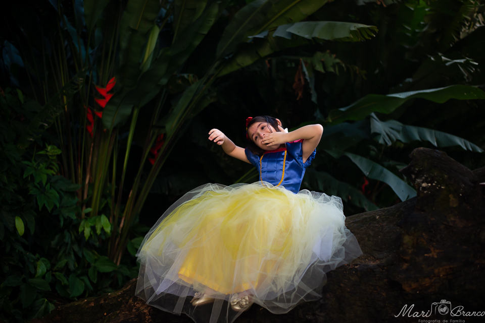 Ensaio Infantil Branca de Neve Rio de Janeiro