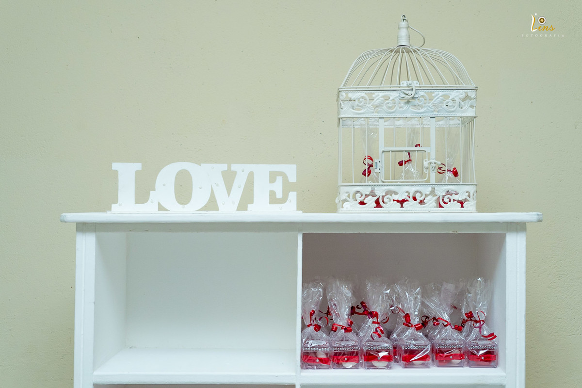 decoração vermelha para casamento buffet Maresa