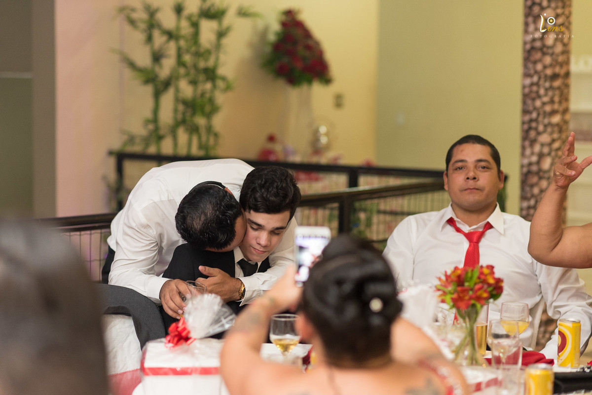 abraço do Pai e filho