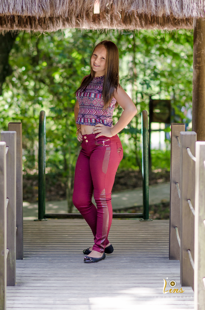 debutante em ensaio antes de seu aniversário