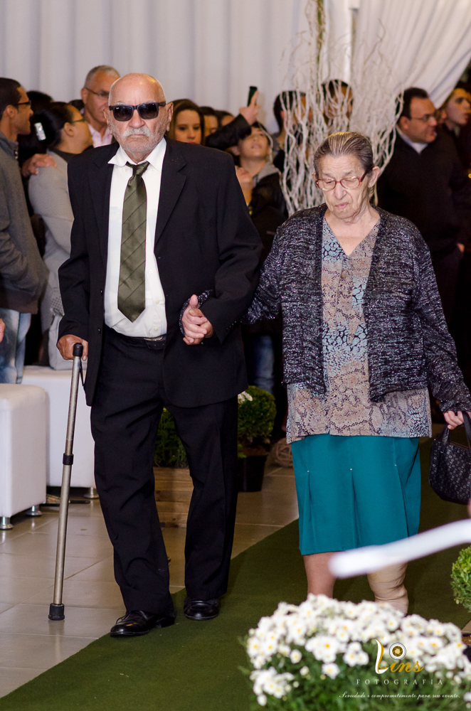 entrada dos padrinhos