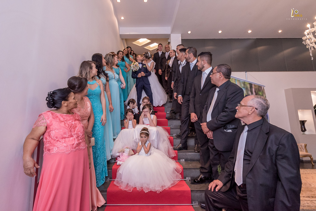 ensaio pós com casamento,noivos e padrinhos, festa de casamento em guarulhos