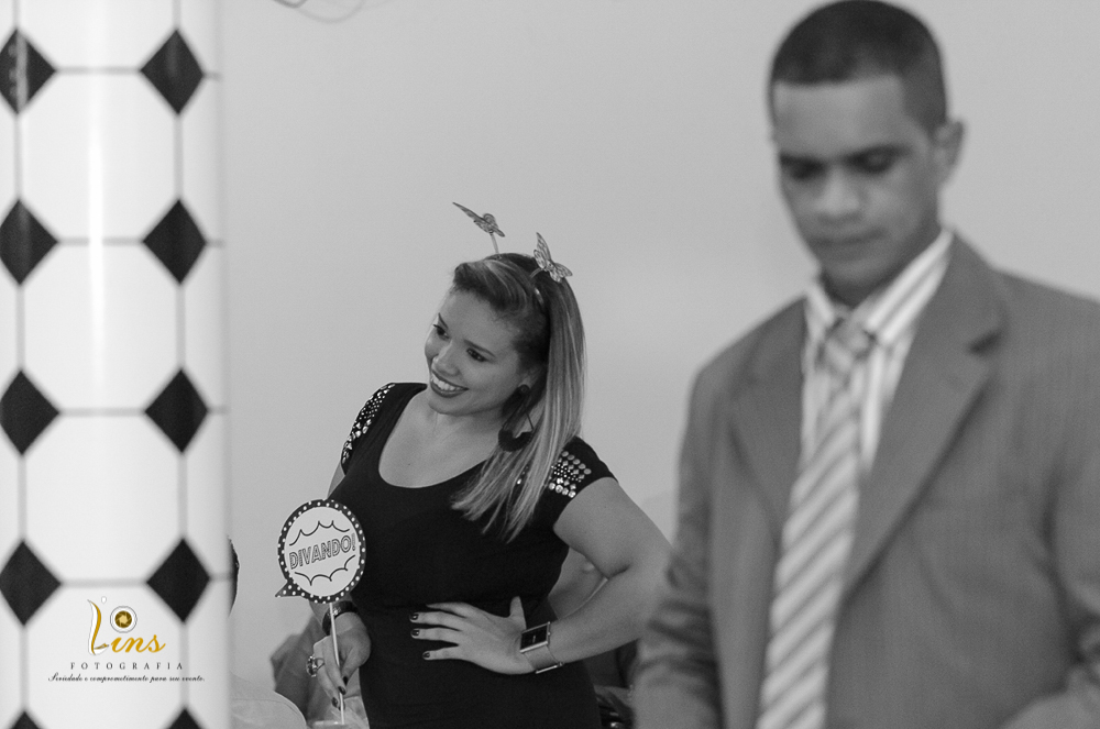 convidados posando pra foto