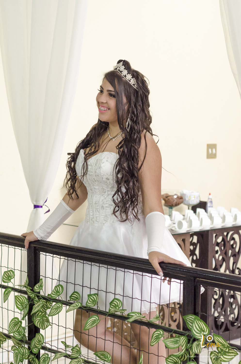 ensaio debutante no salão