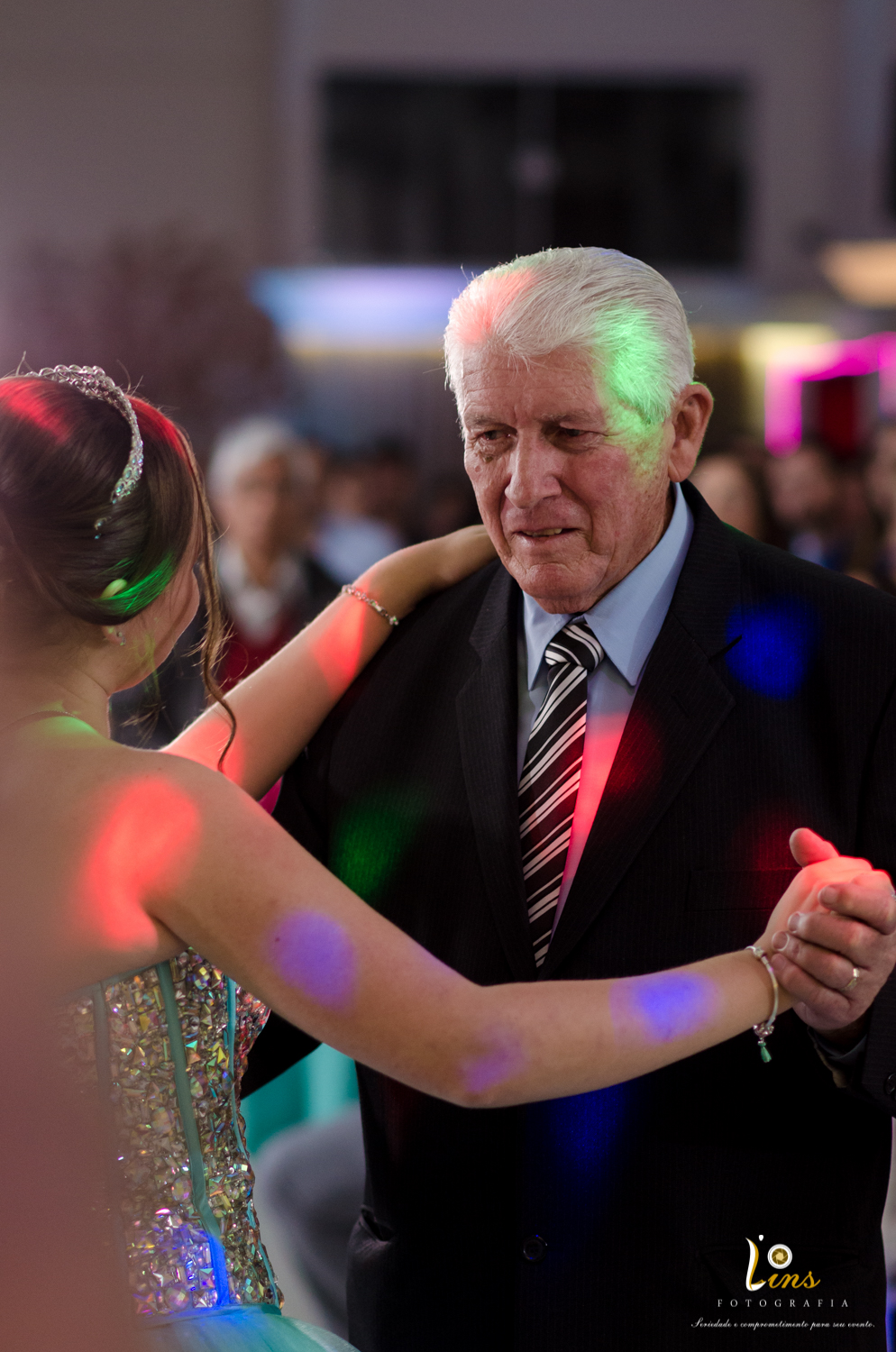 valsa da debutante com o avô