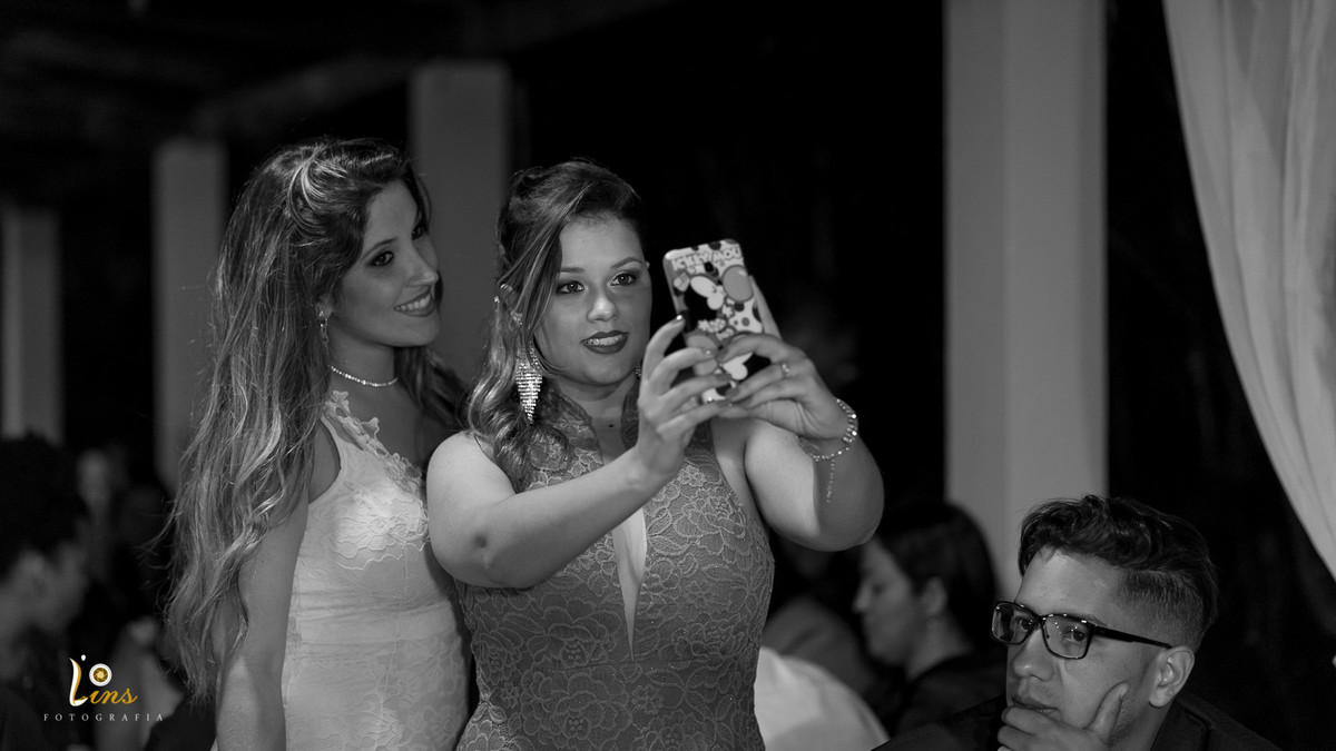 self de convidados na festa