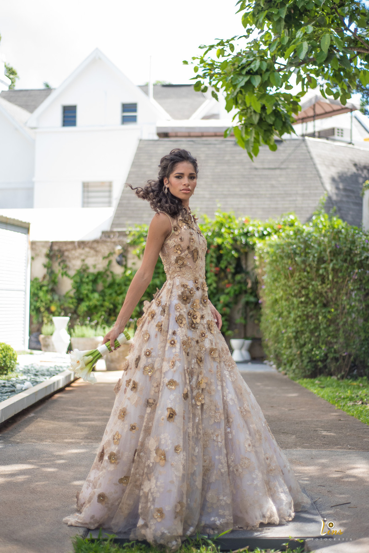 Noiva com sapatos jorge bischoff