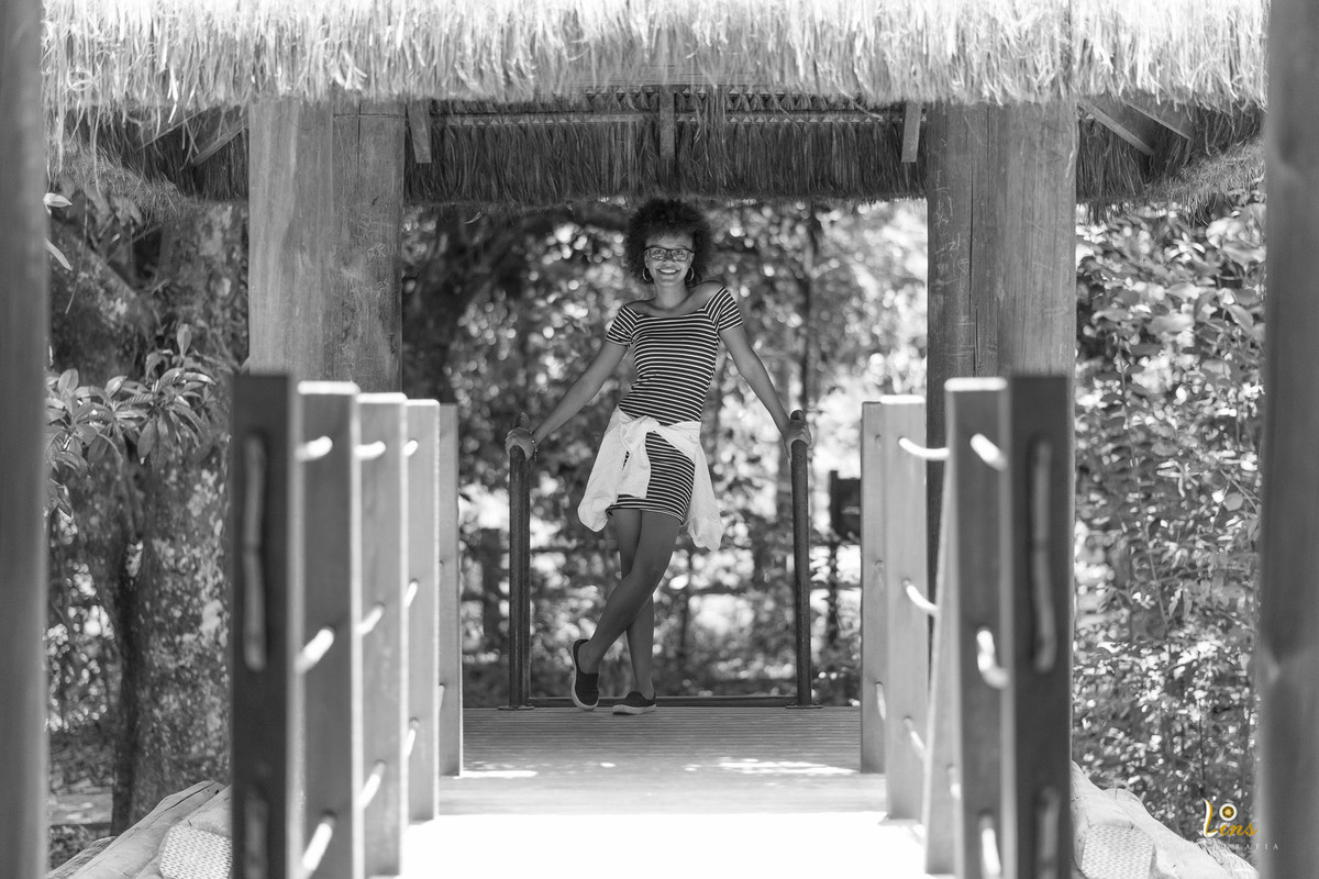 posando para foto em parque de guararema