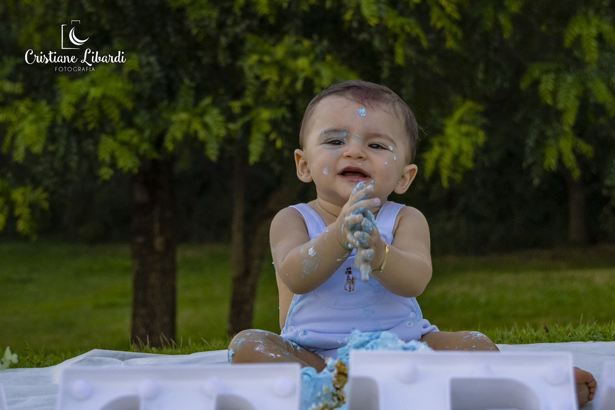 Smash The Cake Mateus - Cristiane Libardi em S.J. Rio Preto