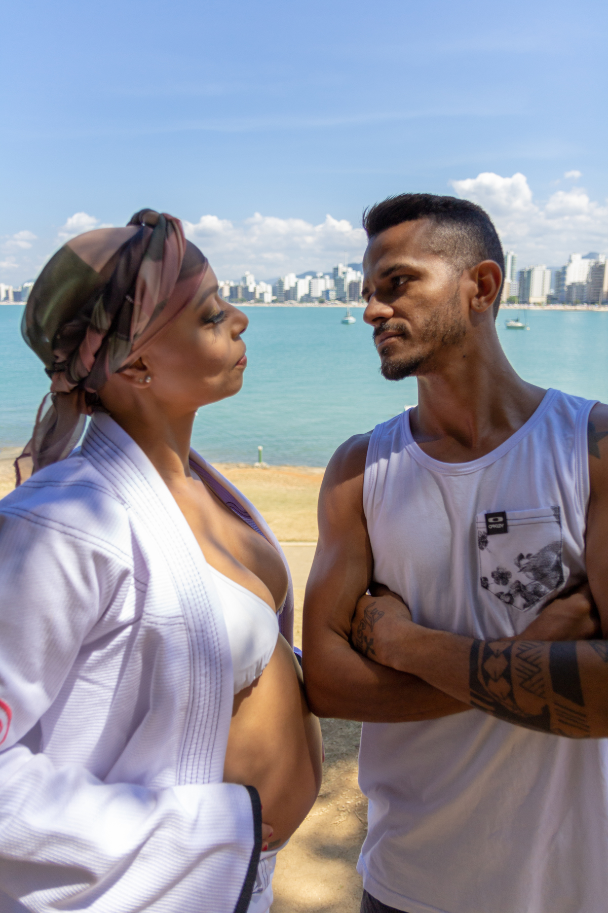 Adriana e Gabriel à espera de Benjamim por Cristiane Libardi em Guarapari/ES