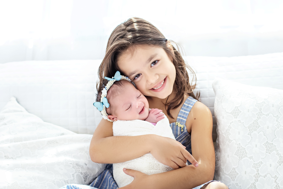 Newborn- um ensaio cheio de sorrisos