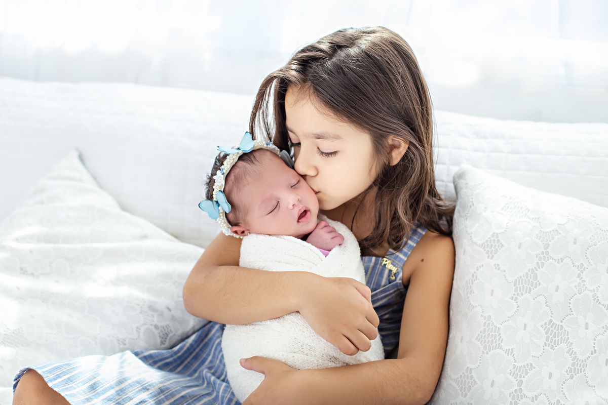 Newborn- O melhor beijinho do mundo. 