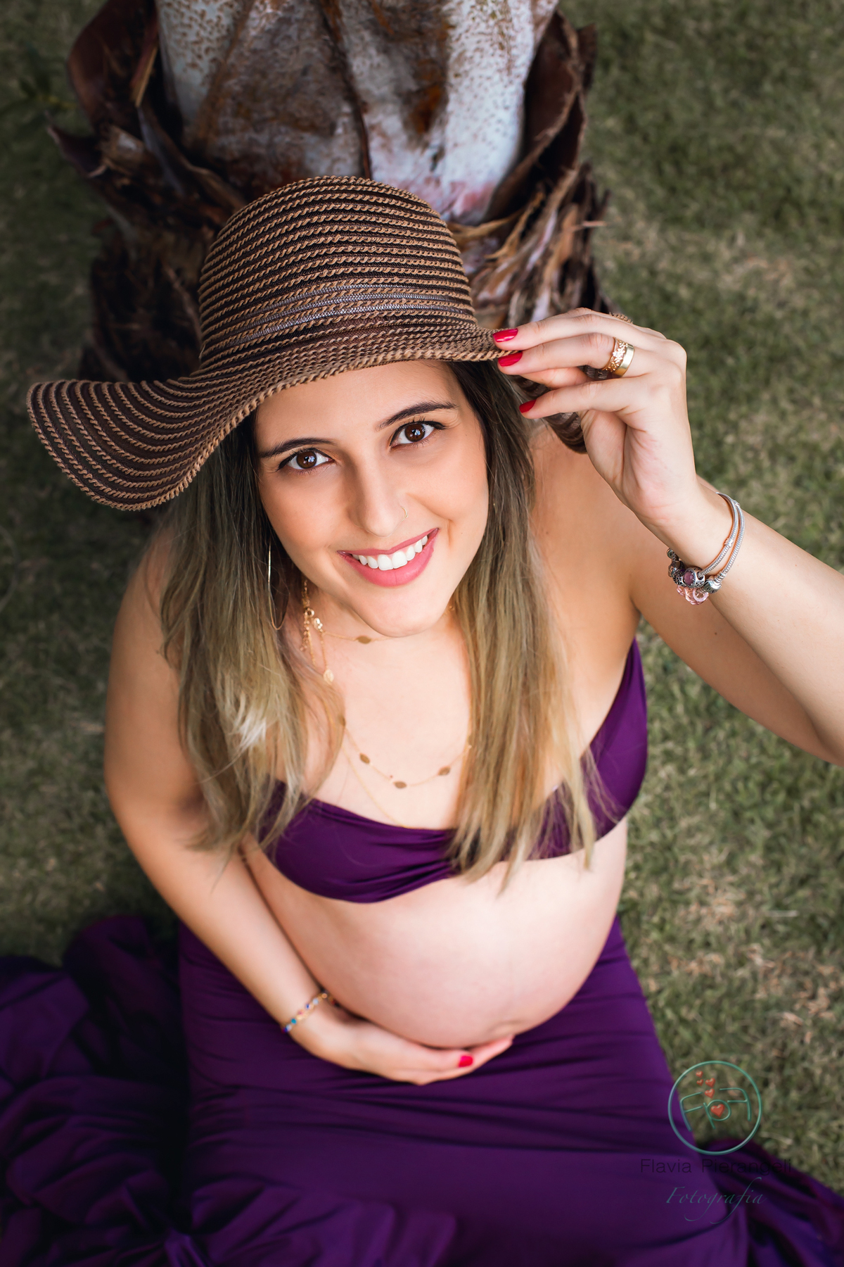 Brunna, gestante linda, não é?